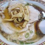 尾道ラーメン朱華園のチャーシュー麺