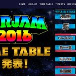 airjam2016タイムテーブル